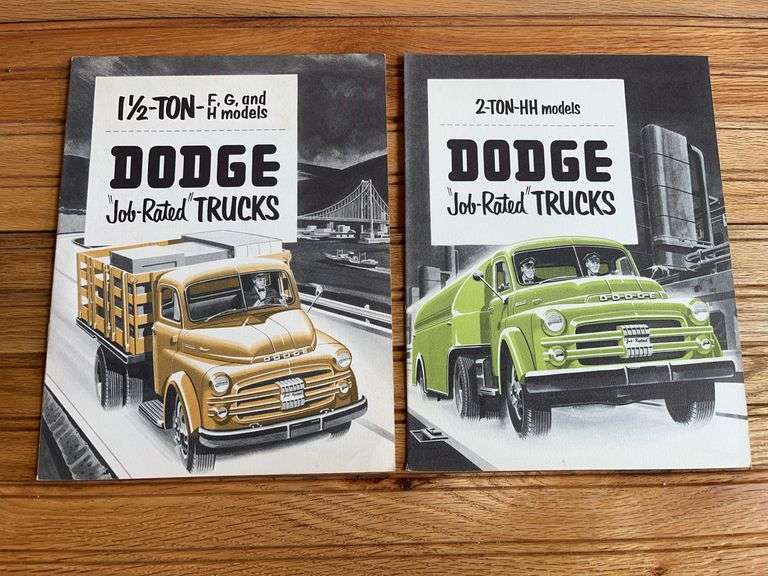 (2) Dodge Truck Sales Literature image