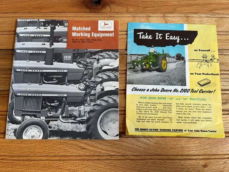 (2) John Deere Sales Literature image