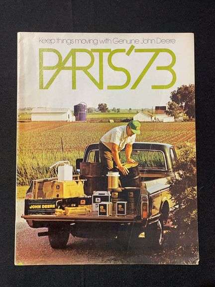 1973 John Deere Genuine Parts Catalog image