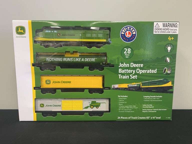 John Deere Train Set NIB Lionel image