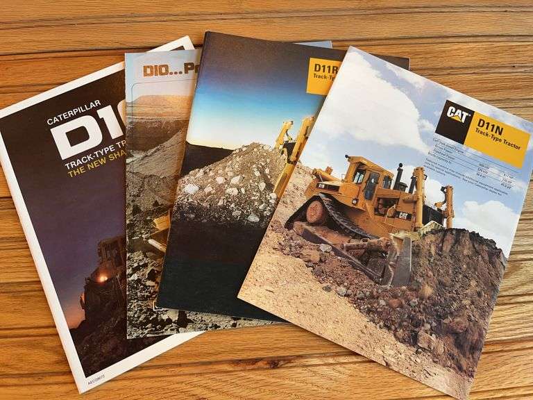 (4) Caterpillar Crawler Sales Literature image