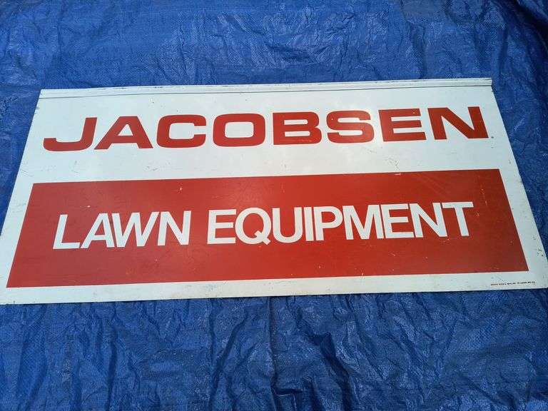 Jacobsen Lawn Equipment DST Sign image