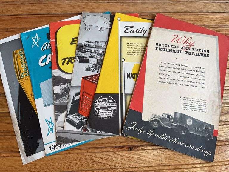 (6) Fruehauf Trailer Sales Literature image