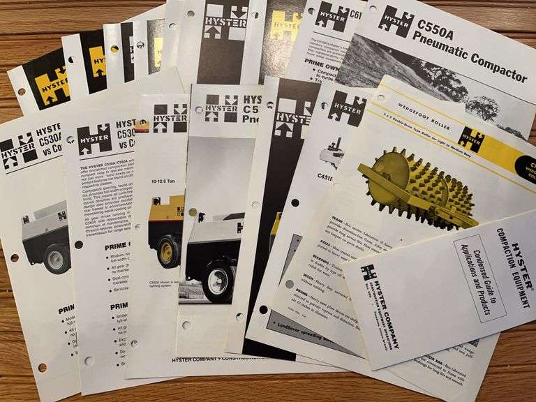 (17) Hyster Sales Literature image