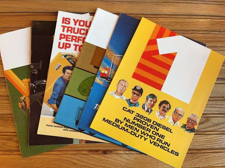 (6) Caterpillar Engine Sales Literature image