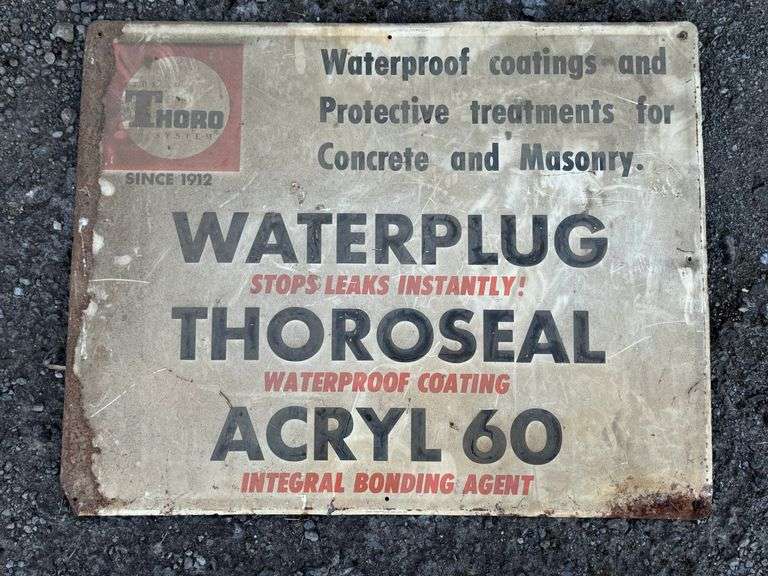 Thoro System SST Sign image