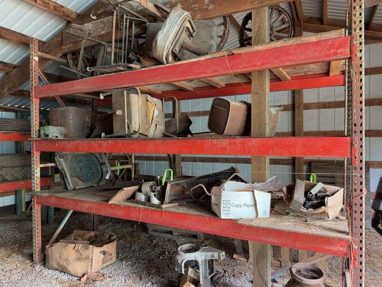 Pallet Rack with Miscellaneous Items image