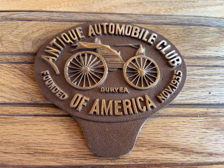 Antique Automobile Club Of America License Plate Topper image
