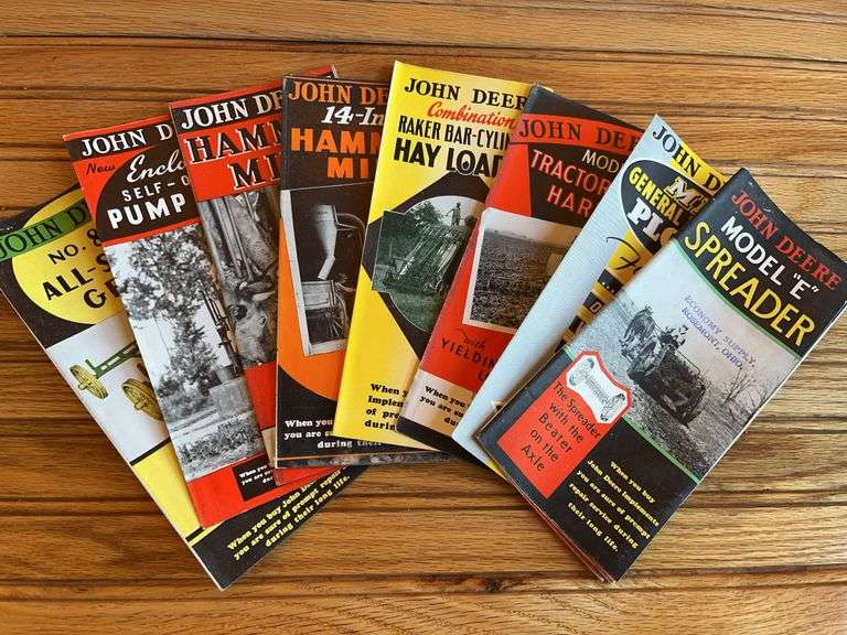 (8) John Deere Sales Literature image