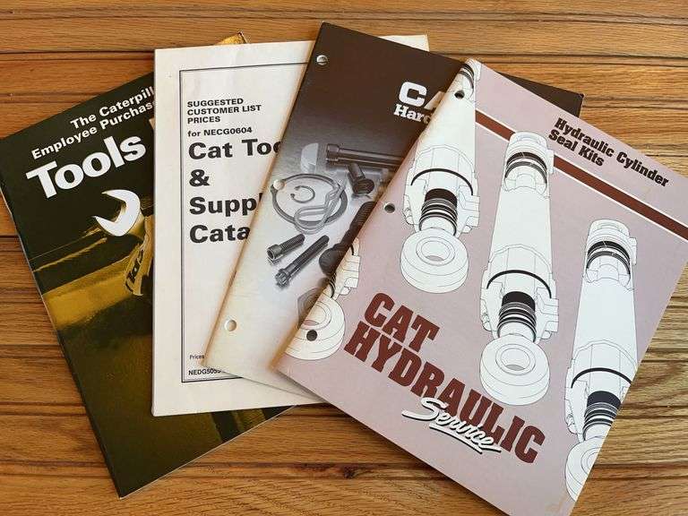 (4) Caterpillar Parts + Tools Sales Literature image