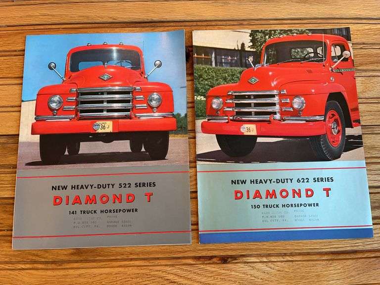 (2) Diamond T Truck Sales Literature image