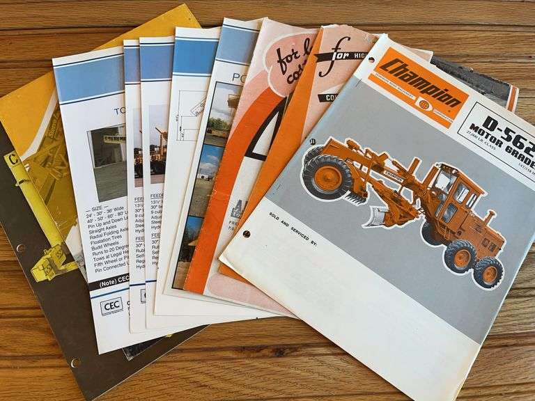 (10) Industrial Equipment Sales Literature image