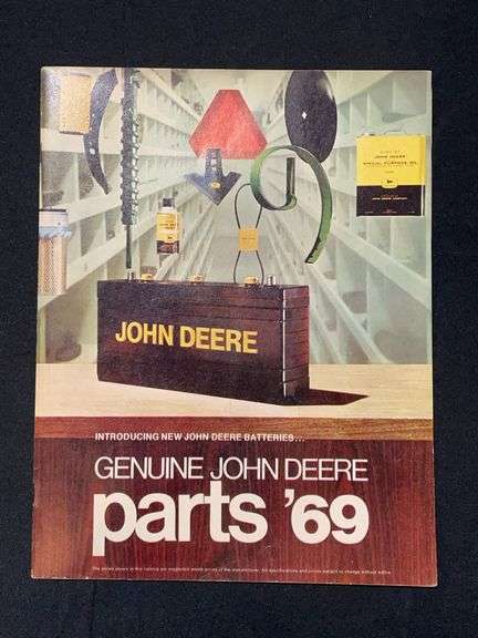 1969 John Deere Genuine Parts Catalog image