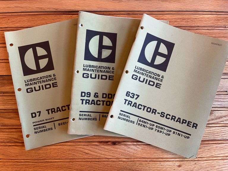 (3) Caterpillar Lubrication Guides image