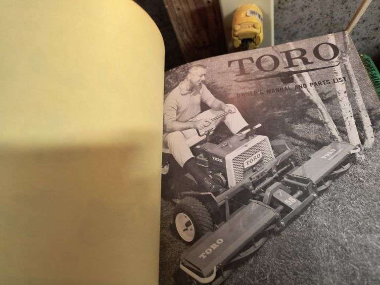 Toro Master Parts Manual image