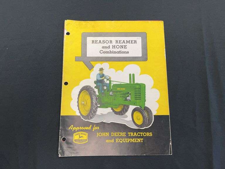 John Deere Reasor Reamer + Hone Sales Literature image