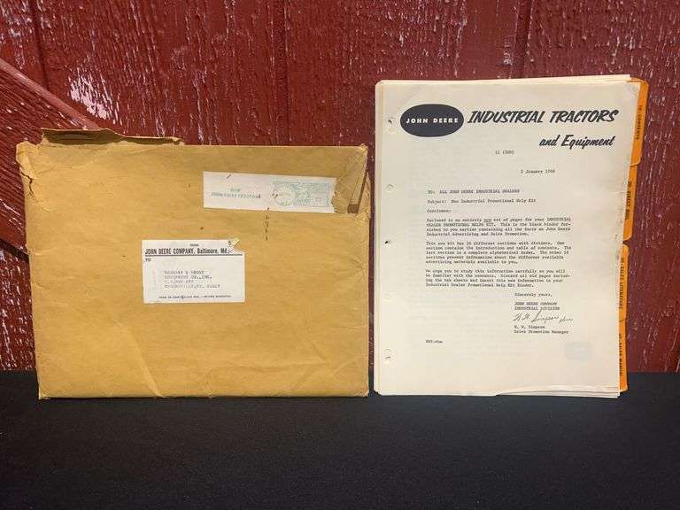 1966 John Deere Industrial Promotional Kit image