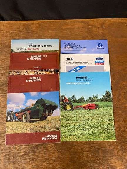 (6) New Holland + New Idea Sales Literature image