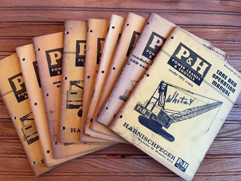 (9) P&H Manuals image