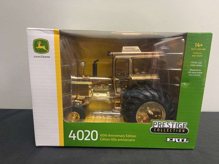 1/16 John Deere 4020 Prestige Gold NIB Ertl image