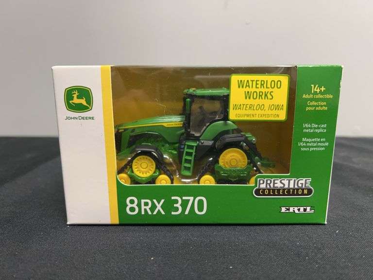 1/64 John Deere 8RX 370 Waterloo Prestige NIB Ertl image