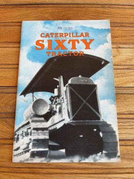 1928 Caterpillar Sixty Crawler Sales Literature image
