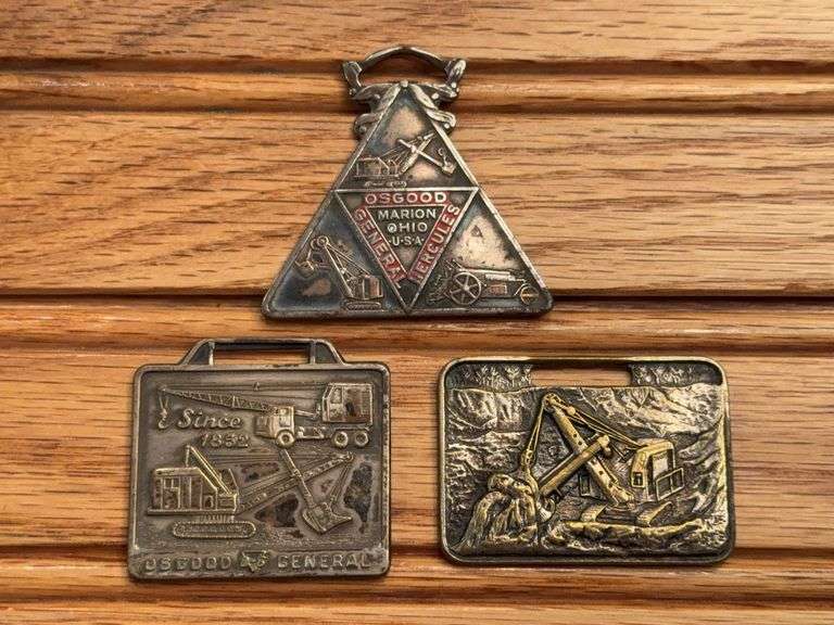(3) Osgood & General Watch Fobs image