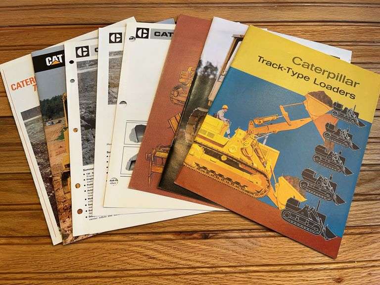 (8) Caterpillar Crawler Loader Sales Literature image