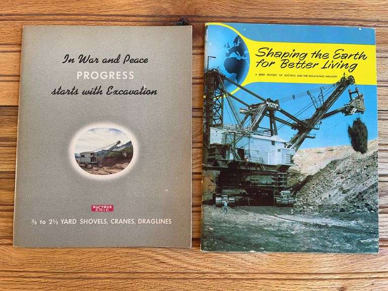 (2) Bucyrus-Erie Sales Literature image