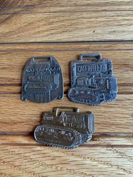 (3) Caterpillar Crawler Watch Fobs image