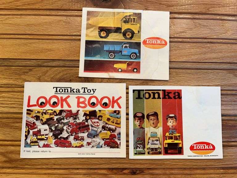 (4) Tonka Toy Pocket Catalogs image