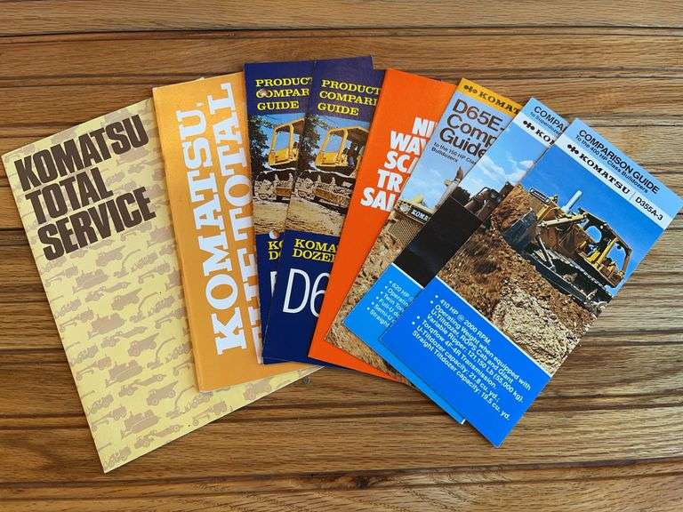 (8) Komatsu Sales Literature image