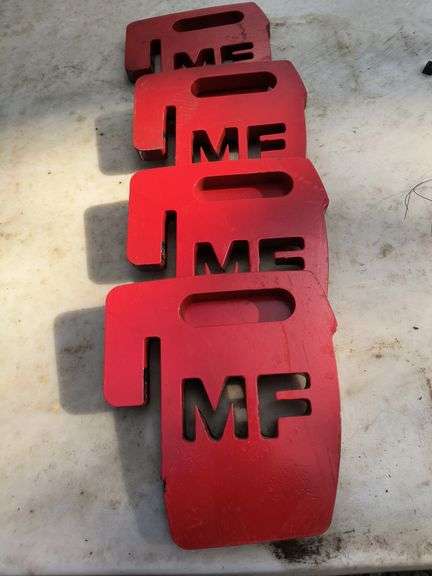 (4) Massey-Ferguson Suitcase Weights image
