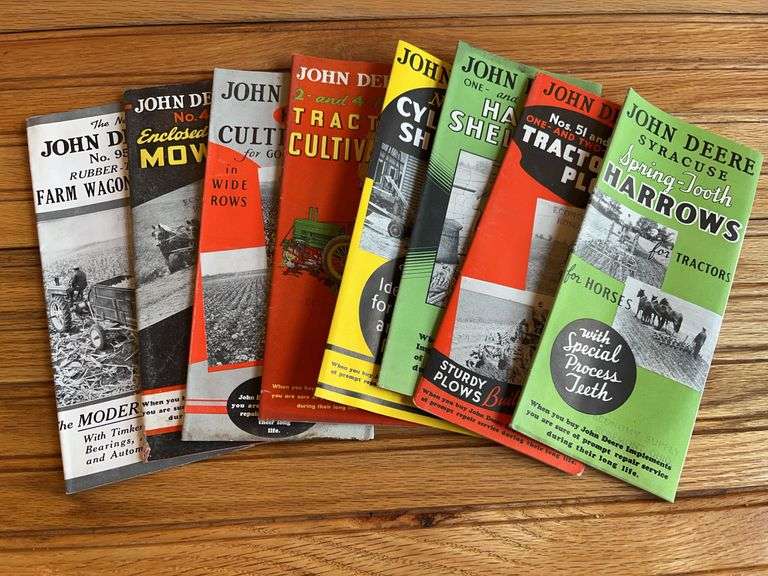 (8) John Deere Sales Literature image