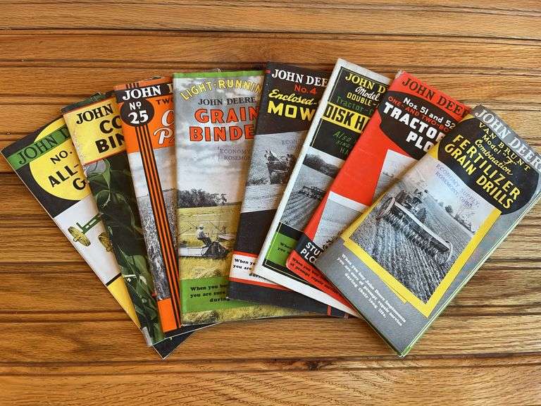 (8) John Deere Sales Literature image