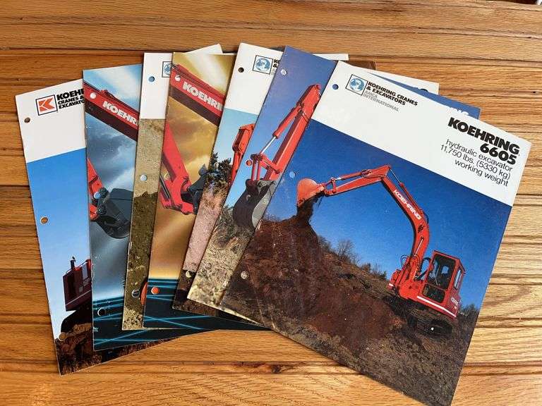 (7) Koehring Excavator Sales Literature image