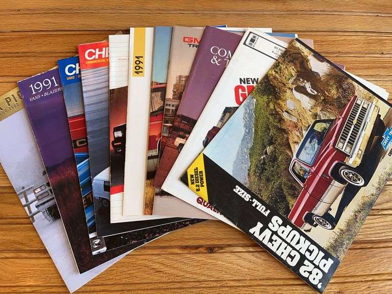(11) Chevy + GMC Truck Sales Literature image