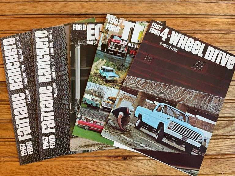 (5) Ford Truck + Van Sales Literature image