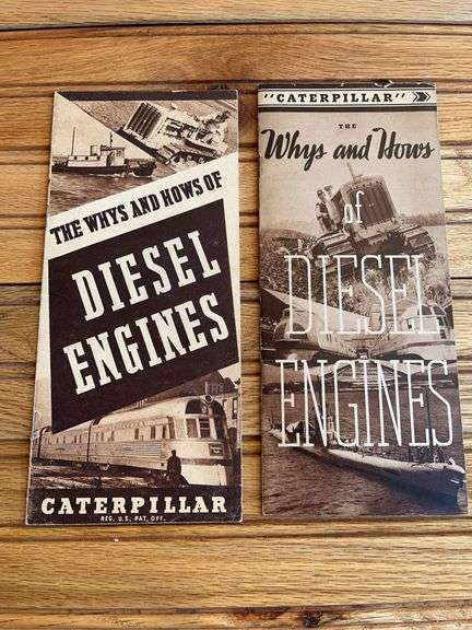 (2) Caterpillar Diesel Engines Sales Literature image