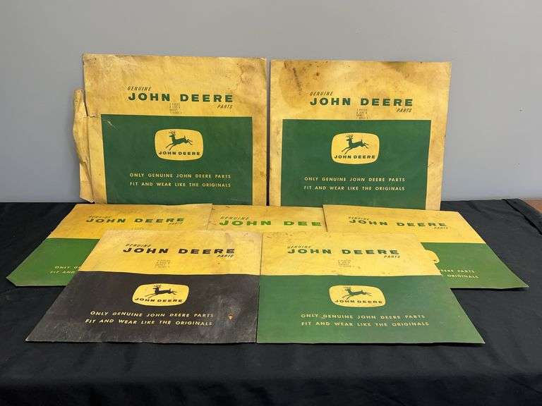 (7) John Deere Parts Envelopes image