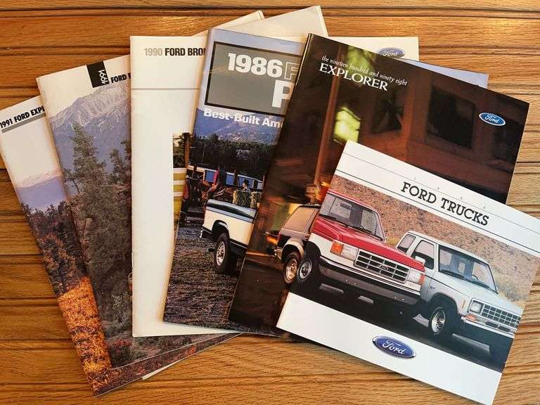 (6) Ford Truck Sales Literature image