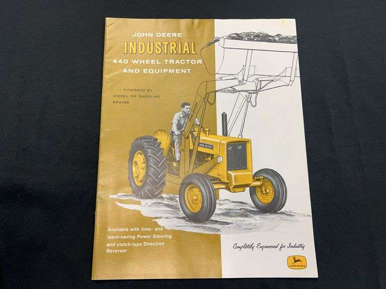 1959 John Deere 440 Industrial Tractor Sales Literature image