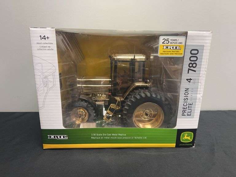 1/16 John Deere 7800 Precision Elite Gold NIB Ertl image