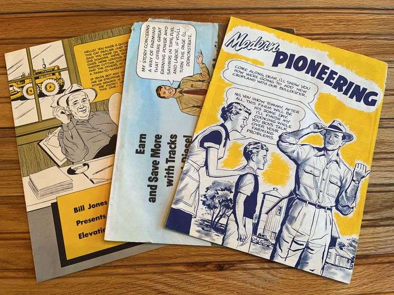 (3) Caterpillar Sales Literature image