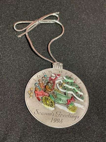 John Deere 1998 Christmas Ornament image
