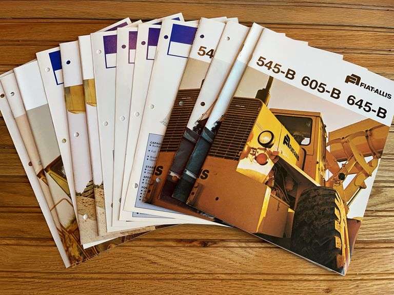 (14) Fiat-Allis Wheel Loader Sales Literature image