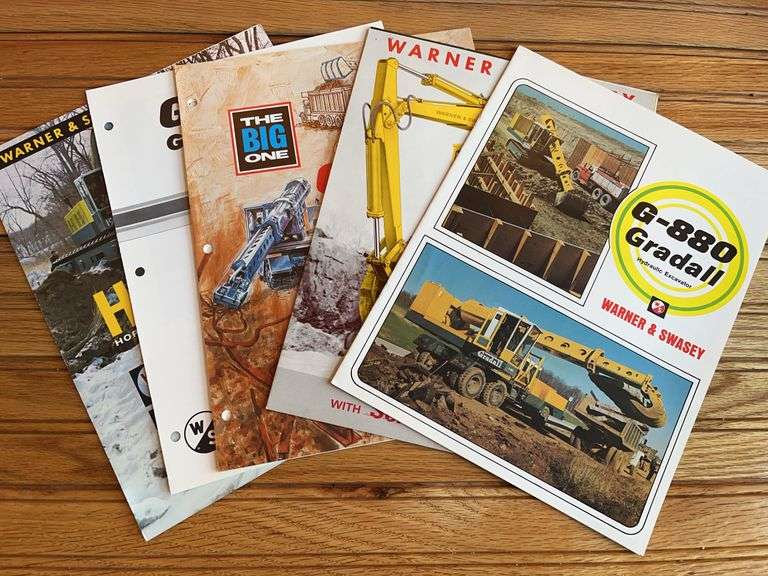 (6) Warner & Swasey Sales Literature image