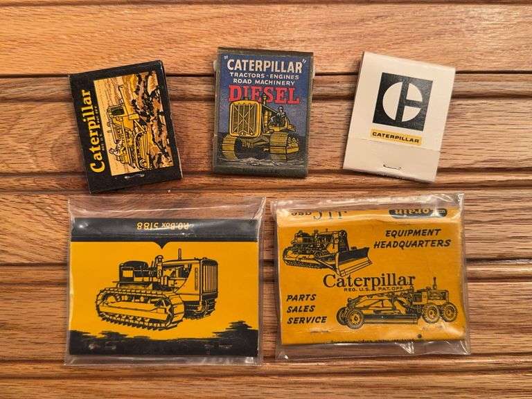 (5) Caterpillar Matchbooks image