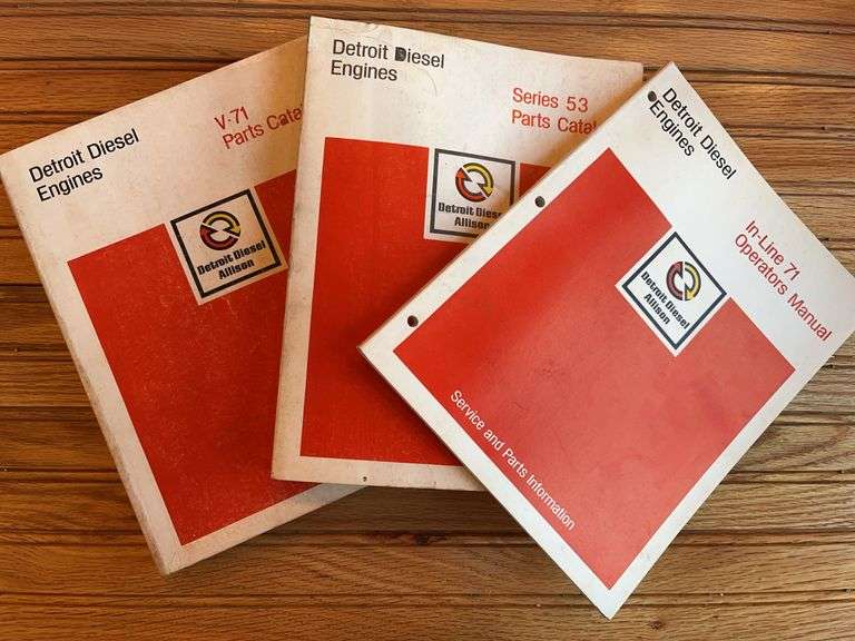 (3) Detroit Diesel Allison Engine Manuals image