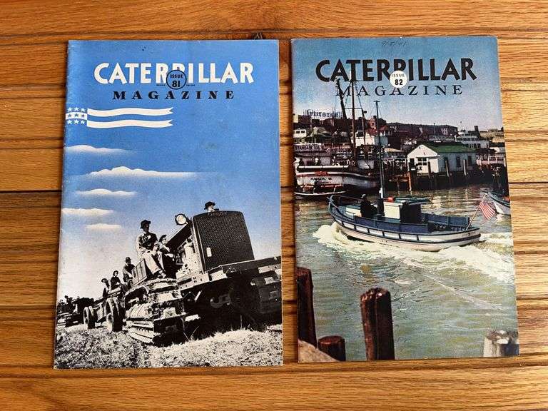 (2) Caterpillar Magazines image